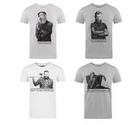 Riverso Hommes T-Shirt Col Rond RIVHARALD Pack De 4 Coton Été NEUF