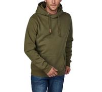 Riverso Julian Pull à capuchon pour homme avec poche kangourou et col croisé en coton, Sweat-shirt, Hoodie, Gris Vert Rouge Bleu Noir S M L XL 2XL 3XL 4XL 5XL