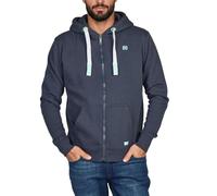riverso Noah Sweat à Capuche zippé à Capuche pour Homme 60% Coton, Gris, Marron, Vert, Rouge, Bleu, Noir, S M, L XL, 2XL 3XL 4XL 5XL - Bleu - Small