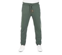 riverso Pantalon de survêtement RIVSven - Pantalon de survêtement - Pantalon de Jogging - Pantalon de Sport - Pantalon de Loisirs - Slim - Couleur Unie - Coton, Cypress Green, S