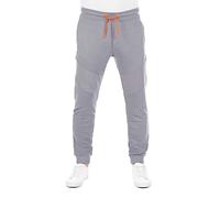 riverso Pantalon de survêtement RIVVeit pour Homme - Pantalon de Jogging - Pantalon de Sport - Pantalon de Loisirs - Coupe ajustée - Couleur Unie - Coton, Gris, XXXL