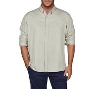 riverso RIVFabrizio Chemise en lin à manches longues pour homme Coupe droite Chemise d'été Uni Blanc Marine Beige Bleu Vert S M L XL XXL 3XL 4XL 5XL