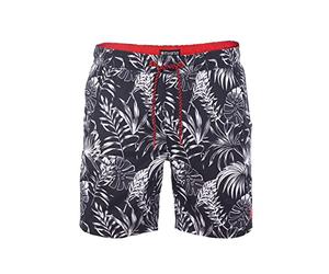 riverso RIVKai Maillots de Bain pour Homme Shorts de Sport d'Été avec Cordon de Serrage Imprimés 100% Polyester Noir Bleu Vert Olive Rouge S M L XL XXL 3XL 4XL 5XL, M