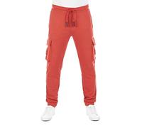 riverso RIVLars Pantalon de survêtement pour Homme Pantalon de Jogging Cargo Jogging Pantalon de Sport Pantalon de Loisirs Slim Couleur Unie Coton
