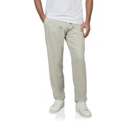 Riverso RIVMarco Pantalon en lin pour homme Regular Fit RIVMarco Pantalon d'été décontracté Uni Blanc, beige, olive, bleu ou noir Taille S, M, L, XL, XXL, 3XL, 4XL ou 5XL, Sable clair, XXL