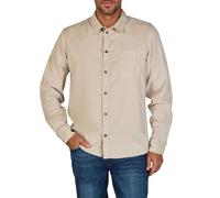 riverso RIVMorten Chemise en velours côtelé à manches longues pour homme Coupe droite Uni Noir Beige Vert Tailles S M L XL XXL 3XL 4XL 5XL, Sable clair, 4XL