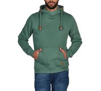 riverso RIVNiklas Sweat à capuche pour homme Coupe droite Col croisé Gris Marron Vert Rouge Bleu Noir Beige S M L XL XXL 3XL 4XL 5XL, vert sapin, XXL