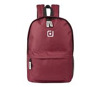 riverso RIVRoy Sac à dos pour homme et femme 24 l Sac à dos d'école Sac à dos avec compartiment pour ordinateur portable 17" étanche Sport Loisirs Fermeture éclair 100% polyester, rouge