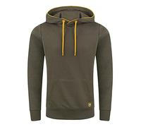 riverso RIVSandro Sweat à capuche pour homme avec poches kangourou - Coupe droite - Uni - Coton - Noir - Gris - Bleu - Rouge - Vert - Beige - Marron - Tailles S M L XL 2XL 3XL 4XL 5XL, Vert Ivy,