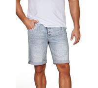 riverso RIVTom Short en Jean pour Homme Coupe Droite Coton Bermuda Gris Bleu Clair Bleu Noir W30 W31 W32 W33 W34 W36 W38 W40 W42