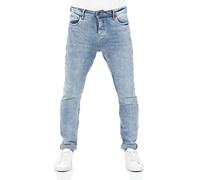 riverso RIVToni Pantalon jean pour homme, coupe fuselée, coton, denim, stretch, noir/bleu/gris, tailles : 38, 39, 40, 41, 42, 44, 46, 48, 50, 33W / 34L