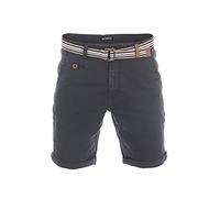 riverso Short Chino RIVKlaas pour Homme, Bermuda, Coupe Droite, 98% Coton, Vert, Rouge, Bleu, Beige, Gris, W30 - W42 - Dark Grey-Anthracite Grey (63400) - W34