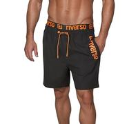 riverso Short de Bain RIVBobby pour Homme - Short de Bain d'été - Short de Plage - avec Cordon de Serrage - Imprimé - 100% Polyester