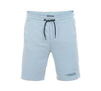 riverso Short de sport RIVBlake pour homme - Coupe droite - Avec cordon de serrage - Poches imprimées - Noir - Bleu - Vert - Rouge - Blanc - S M L XL XXL 3XL 4XL 5XL, Jean vintage bleu, S