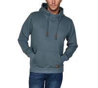 riverso Sweat à capuche pour homme, coupe Regular Fit, RIVJulian, pull, col Cross-Over, rouge, bleu, beige, noir, vert, gris, S, M, L, XL, 2XL, 3XL, 4XL, 5XL, 5XL