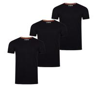 Riverso T-Shirt Homme Regular Fit RIVLenny 3 Pièces Ensemble Léger En Coton