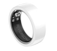 RIVERSONG Bague Intelligente avec Design Nano céramique, Moniteur de fréquence Cardiaque et de Sommeil, Suivi SP02, Suivi de l'activité et des Calories, Batterie de 3 Jours, résistant à l'eau IP68,