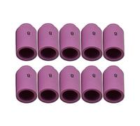 RIVERWELD Accessoires de Chalumeau de Soudure TIG - Gobelets Céramiques de Buse en Alumine 13N12 8# Orifice 12,5mm - Adaptés pour PTA SR DB WP 9 17 18 20 25 26 - Pack de 10