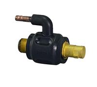 RIVERWELD Câble pour Torche de Soudage TIG Fiche de Connecteur de Soudage KDP50A 315A Connecteur Raccord Rapide style Dinse en Couleur Noire