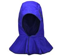 RIVERWELD Cagoule de soudage en tissu ignifugé pour soudeurs (Couleur bleue) - Compatible avec masque de soudage - Équipement de sécurité pour protection de la tête
