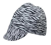 RIVERWELD Cagoule de soudage en tissu ignifugé pour soudeurs (Couleur Zèbres) - Compatible avec masque de soudage- Équipement de sécurité pour protection de la tête