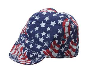 RIVERWELD - Capuchon de soudage en Maille de Coton Pur, Doublure intérieure pour soudeurs Casque de soudage Assorti Protection de tête de Couleur Aigle américain