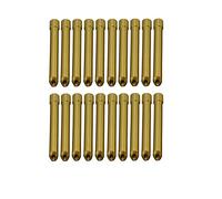 RIVERWELD Collet à coin pour TIG Long 3C332GS 2,4mm pour QQ300 PTA DB SR WP 17 18 26 Torche de Soudage TIG 20pcs