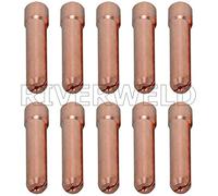 RIVERWELD Collets Trapus pour Soudage TIG 10N22S 1.0mm Orifice pour QQ300 PTA DB SR WP 17 18 26 Torche de Soudage TIG 10pcs