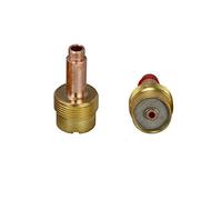 RIVERWELD Corps de Collet pour Diffuseur de Gaz TIG Jumbo Grand Diamètre 995795 3.2mm Orifice pour QQ300 PTA DB SR WP 17 18 26 Torche de soudage TIG 2pcs