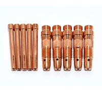 RIVERWELD Corps de Pince pour Soudage TIG 10N24 10N32 2.4mm Kit d'assortiment pour QQ300 PTA DB SR WP 17 18 26 Torche de Soudage TIG 10pcs