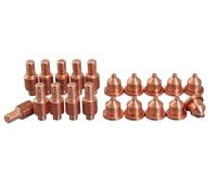 RIVERWELD Électrode à plasma 120573 et buse à plasma 120826 pour 40 ampères, pour torche de coupe au plasma, 20 pièces
