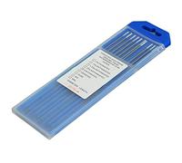 RIVERWELD Électrode de tungstène pour soudage TIG 0,8% zirconiée WZ8 Bouts blancs 1,6 mm x 175 mm Paquet de 10