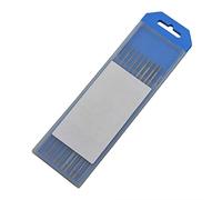 RIVERWELD Électrode de tungstène pour soudage TIG à 2% de cérium WC20 Conseils Gris 1,6 mm 2,4 mm x 150 mm Kit d'assortiment 10pcs