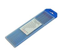 RIVERWELD Électrode de tungstène pour soudage TIG à 2% de thorium WT20 avec extrémités rouges 1,6 mm x 175 mm, paquet de 10