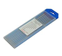 RIVERWELD Électrode de tungstène pour soudage TIG à 2% de thorium WT20 avec extrémités rouges 2,4 mm x 175 mm, paquet de 10