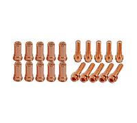 RIVERWELD Électrode plasma longue CEBORA C1518 PR0065 et embouts plasma longs C1370 1,0 mm pour torche de découpe plasma CP-50 P50 CB50 20 pièces