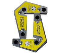 RIVERWELD Équerres magnétique Aimant de soudage puissant et solide Réglage de l'angle de 90° et 60° Force de traction maximale 13.5kg/30 lbs Lot de 2