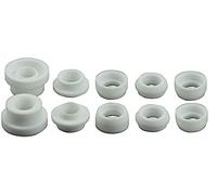 RIVERWELD Isolateur de lentille de gaz TIG Coupe Joint de gaz 17GLG20 18CG-20 18CG 54N01 54N63 Kit d'assortiment pour QQ300 PTA DB SR WP 17 18 26 Torche de soudage TIG 10pcs