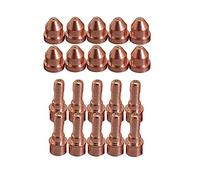 RIVERWELD Jeu d'Électrode HF C1516 & Buse C1290 pour Torche Plasma CEBORA CP-40-20 Pièces