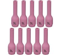 RIVERWELD TIG Buses en alumine Coupes en céramique Longue 796F70 3L# 5.0mm pour SR WP 9 20 25 Torche de soudage TIG 10pcs