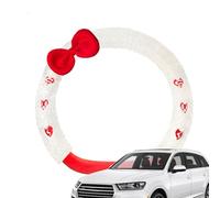 Rivestimento per Volante per Donne - Protettore per Gli Degli Interni Automobilistici | Rivestimento Protettivo per Volante in Peluche - per Autocarro Autovettura Berlina Pickup