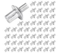 Rivet aveugle en aluminium - Attaches à tête demi-ronde | Rivet pop à tête bombée | Rivets d'extension pour projets de maison | Matériel de montage de précision pour l'électronique et la réparation