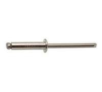 Rivet aveugle tête plate inox A2 - Ø 4 x 18 mm - Boite de 500 - - 627204X18
