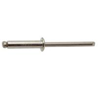 Rivet aveugle tête plate tout inox A2 5 x 8 mm ACTON 627205X8