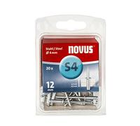 Rivet Aveugles Acier 4X12MM (20 PCES) Novus