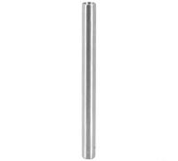 Rivet bombé en acier en forme de champignon pour boutons-pression avec poinçon à la main - Convient pour l'artisanat du cuir et pour les clous à pointes (7 mm)