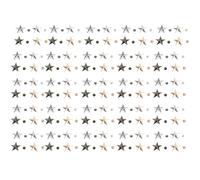 Rivet Étoile 26mm, 100 Sets Alliage Multicolore Or Argent Bronze Noir, Décoration Cuir et Vêtements - Outil Rivet Inox Doré Pop Pour Fixation Couture en Aveugle