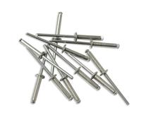 RIVET PLAQUE IMMATRICULATION - RIVET AVEUGLE POP ÉCLATÉ 4 x 20 mm - 200 RIVETS