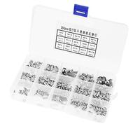 Rivet, Rivet à Tige Moletée 250 Pièces pour Fixation de Plaques Signalétiques pour étiquettes de Produits