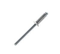 Rivet standard aluminium - acier tête fraisée 120° 4x10mm 400 pièces - SCELL-IT - ASK4010 argent / métallique